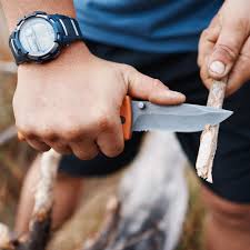 Sharpened Camping Knife