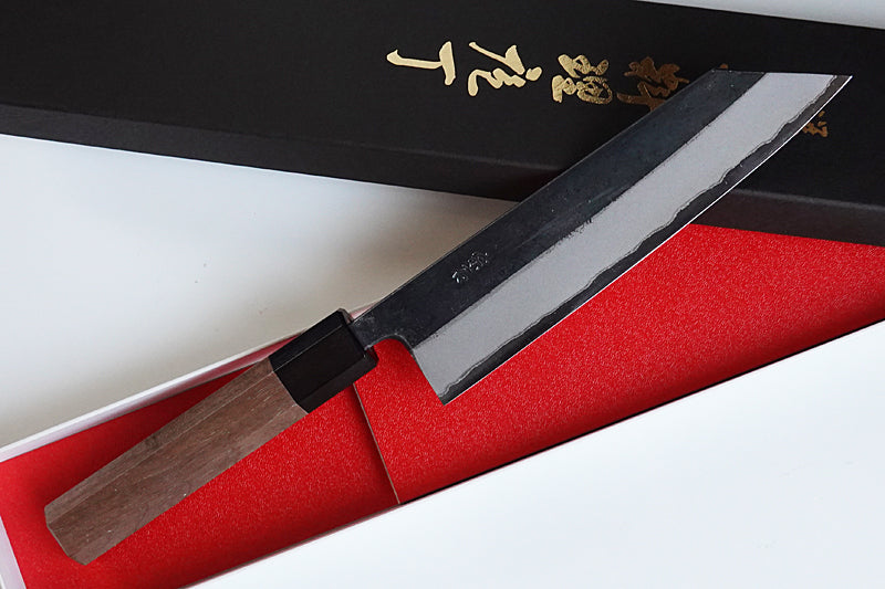 Muneishi Japanese Black Bunka knife – product view