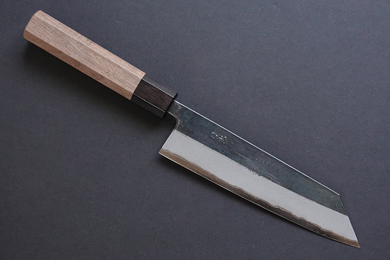 Muneishi Japanese Black Bunka knife – detail view 2
