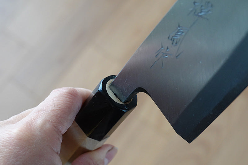 Zenpou Japanese Deba knife – detail view 5