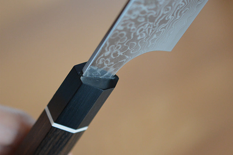 Seki Kanetsugu Zuiun Japanese Sujihiki knife – detail view 4