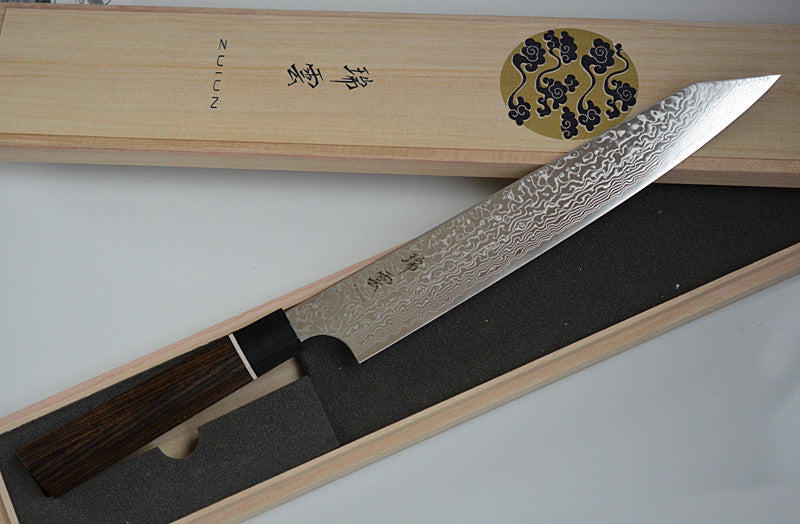 Seki Kanetsugu Zuiun Japanese Sujihiki knife – product view