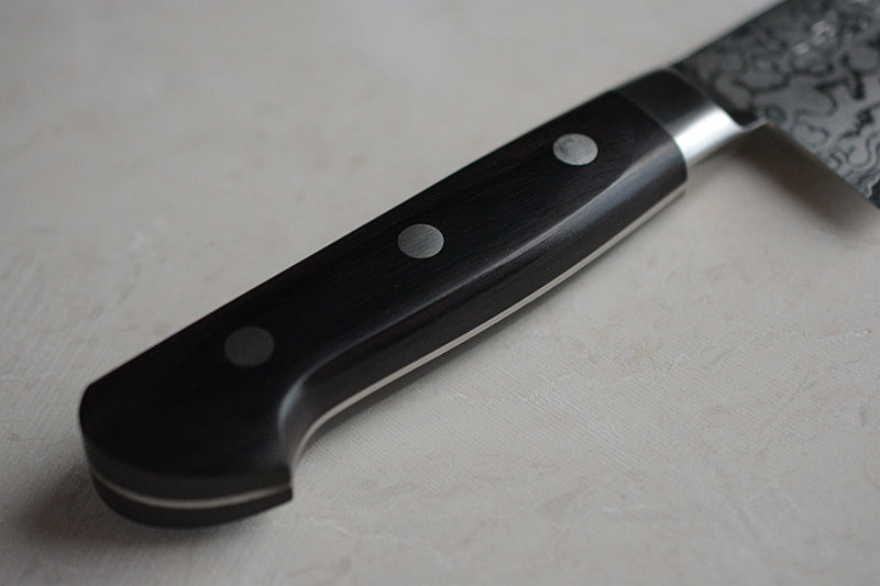 Zenpou Japanese Santoku knife – detail view 7
