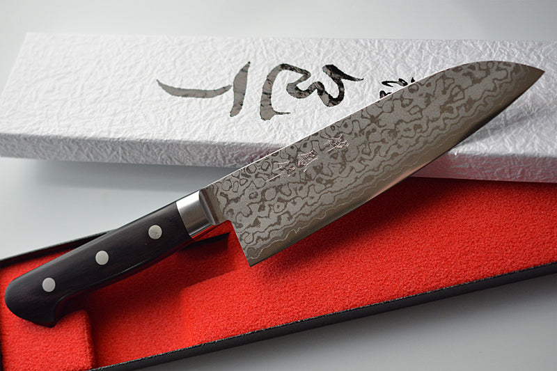 Zenpou Japanese Santoku knife – product view